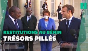 La restitution par la France d’œuvres pillées n'a pas (complètement) emballé le président du Bénin