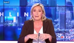 Baisse de la délinquance : pour Marine Le Pen, le gouvernement "est en train de tordre la réalité"
