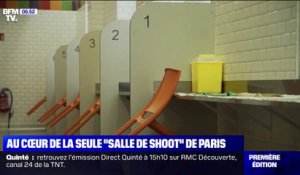 Au cœur de la seule "salle de shoot" de Paris