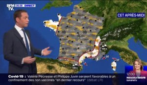 Un temps gris et parfois pluvieux prévu sur l'ensemble du pays ce lundi