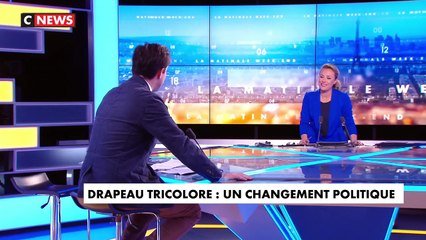 INFO EUROPE 1 : Emmanuel Macron a changé la couleur du drapeau français