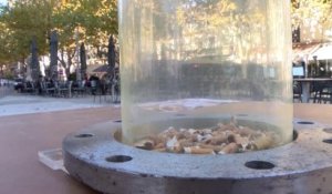 Martigues Propre : collecte des mégots dans le centre ville