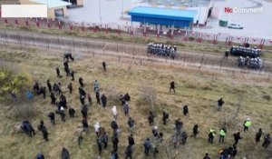 Pologne : tirs de gaz lacrymogène contre des migrants à la frontière avec le Bélarus