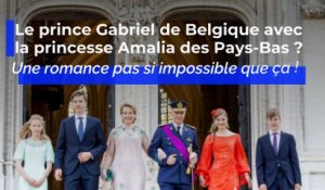 Gabriel de Belgique et Amalia des Pays-Bas : l'amour impossible ?