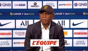 Kombouaré : «Déçu, voire en colère» - Foot - L1 - Nantes