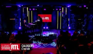 Calogero interprète "C'est dit" dans "Le Grand Studio RTL"