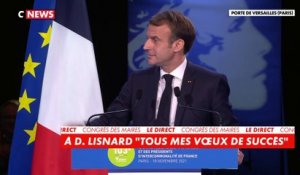 Emmanuel Macron : «Nous avons connu des crises, mais j'y ai toujours vu les maires au front de la République»