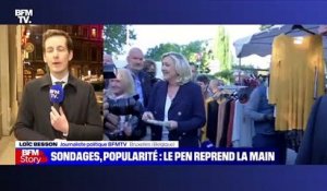 Story 4 : Sondages et popularité, Le Pen reprend la main - 18/11