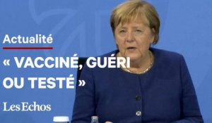 Covid-19 en Allemagne : « il est vraiment temps d'agir », selon Angela Merkel