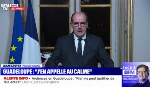 Guadeloupe: Jean Castex annonce la création d'une "instance de dialogue" pour "convaincre les professionnels concernés" par l'obligation vaccinale