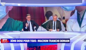 Story 2 : Troisième dose pour tous, Emmanuel Macron tranche demain - 23/11