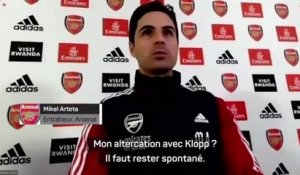 13e j. - Arteta n'en démord pas après son altercation avec Klopp : "Si je dois défendre mes joueurs, je le fais"