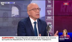 Éric Ciotti sur le départ de Renaud Muselier de LR: "C'est une clarification que je salue"