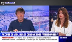 Marlène Schiappa à propos des accusations visant Nicolas Hulot: "C'est au juge d'apprécier s'il y a ou non prescription"