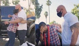 Dwayne « The Rock » Johnson offre sa voiture personnelle à un fan qui voue sa vie à aider les autres