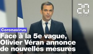 Coronavirus: L'essentiel des annonces d'Olivier Véran face à la 5e vague