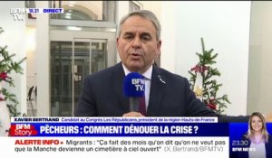 Xavier Bertrand sur la pêche: "Il est temps aujourd'hui de dénoncer les accords du Touquet"