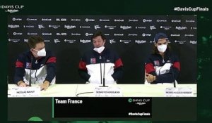 Coupe Davis 2021 - Sébastien Grosjean : "Ça a été long et difficile mais je je suis très fier de mes joueurs !"