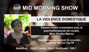 Mid Morning Show : La violence domestique Pamela Patten