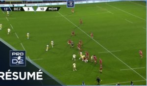 PRO D2 - Résumé AS Béziers Hérault-Stade Montois: 22-32 - J12 - Saison 2021/2022