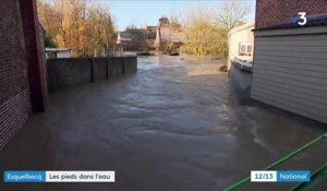 Nord : le village d'Esquelbecq fortement touché par les inondations