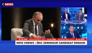 Info CNEWS : Éric Zemmour devrait être candidat à l'élection présidentielle dès demain