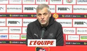 Genesio : «Ce sera niveau Ligue des champions» contre Lille - Foot - L1 - Rennes