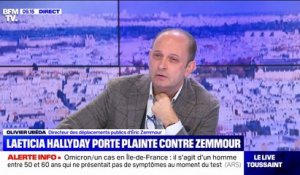 Olivier Ubéda sur la suppression d'images de la vidéo de candidature d'Éric Zemmour: "On est en train de travailler dessus (...) on fera les choses dans les règles"