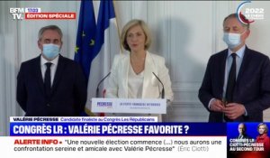 Valérie Pécresse: "Du côté de l'Élysée, ils vont devoir réécrire leur scénario, car nous sommes unis et debout"
