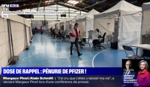 Plusieurs centres de vaccination de Provence-Alpes-Côte-d’Azur manquent de doses de Pfizer