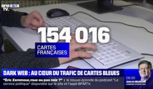 Plus de 150.000 cartes bleues françaises sont en vente sur le Dark Web