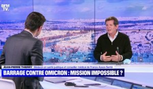Barrage contre Omicron: mission impossible ? - 04/12
