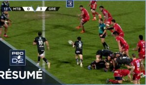PRO D2 - Résumé US Montauban-FC Grenoble Rugby: 25-25 - J13 - Saison 2021/2022