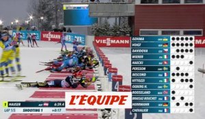 Le résumé de la poursuite à Östersund - Biathlon - CM (F)