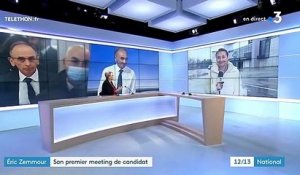 Présidentielle : premier meeting de campagne pour le candidat Éric Zemmour