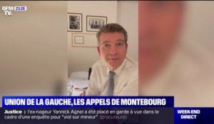 Union de la gauche: dans une vidéo, Arnaud Montebourg fait le "bilan des opérations téléphoniques de la journée"