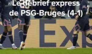Le debrief de la victoire du PSG contre Bruges