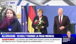 Allemagne: Angela Merkel a définitivement quitté la chancellerie pour laisser sa place à Olaf Scholz