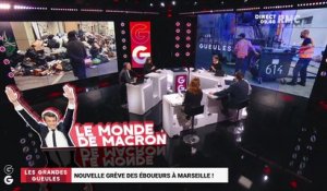 Le monde de Macron : Nouvelle grève des éboueurs à Marseille – 09/12