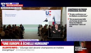 Emmanuel Macron: "Je veux que nous puissions faire de cette présidence française un grand moment d'humanisme européen"