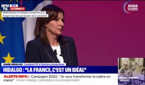 Anne Hidalgo: "La France est une terre, mais elle est surtout un idéal"