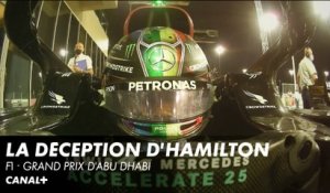 Les poignantes images de la déception de Lewis Hamilton