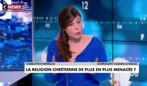 Charlotte d’Ornellas : «En France, les actes qui sont contre les religieux sont majoritairement contre les chrétiens et contre les églises»