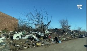 Les images de la ville de Mayfield, rasée par les tornades historiques aux États-Unis