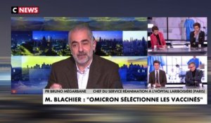 Pr Bruno Mégarbane : «La triple vaccination réduit le risque de contamination par 3»