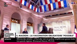 Emission spéciale de TF1 avec Emmanuel Macron : Le Président fait le point sur la vaccination des enfants