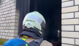 Un incendie ravage le rez-de-chaussée d’une habitation à Woluwe-Saint-Lambert