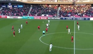 Bien lancé, Akolo ouvre le score pour Amiens : son but en vidéo