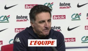 Pélissier : «On a montré des valeurs» - Foot - Coupe - Lorient