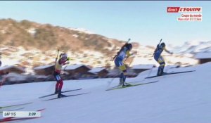 Biathlon -  : Le replay de la mass start femmes de la 4e étape de Coupe du monde au Grand-Bornand